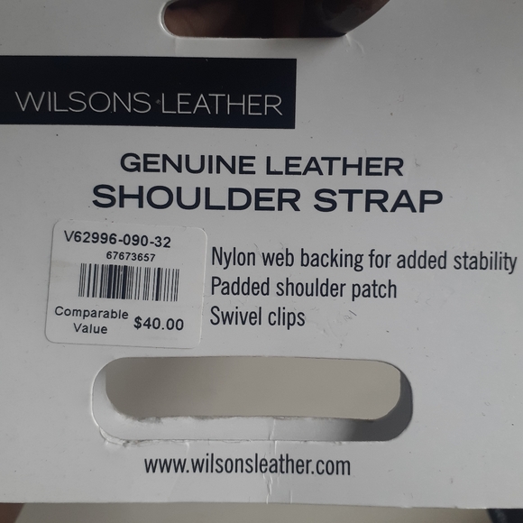 Wilson's Leather Shoulder Stap w/nylon - Picture 5 of 11